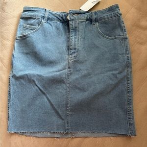 NWT denim skirt